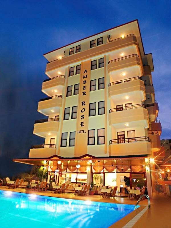 Amber-Rose Apart Hotel Alanya Buitenkant foto