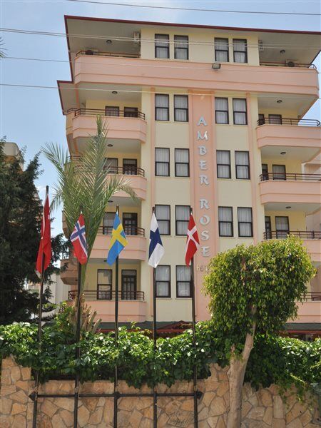 Amber-Rose Apart Hotel Alanya Buitenkant foto